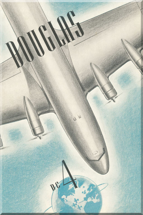 Douglas DC-4 Technical and Proportional Brochure - 1938.