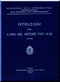 FIAT Motori  A.25 Aircraft Engine Instruction  Manual,    ( Italian Language )