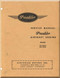Franklin 6A4-150-B3A ,  6A4-165-B3 Aircraft Engine  Service Instruction   Manual  ( English Language )