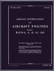Continental R-670 -4 -5 -6 -11 -11A    Aircraft Engine Service Manual  02-40AA-2 ( English Language ) 