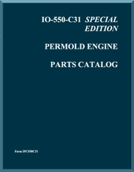 Continental IO-550 C31 Aircraft Engine Parts Manual  