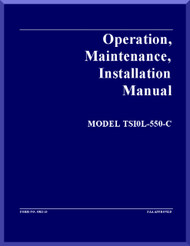 Continental TSIOL-550 - C   Aircraft Engine Installation and Operation Manual  ( English Language )
