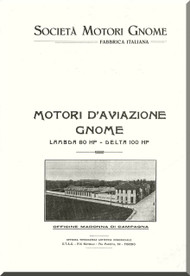 Rhone Gnome Lambda Operating Manual ( Italian  Language ) 