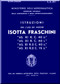 Isotta Fraschini Asso XI R.C. 40  Aircraft Engine Technical  Manual,    ( Italian Language )