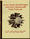 Jacobs L-4, M, MB MA7 , L-5 M MB MA7 L-5C   Aircraft Engine Instruction with Parts price Manual  ( English Language )