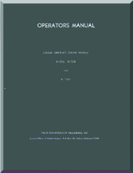 Jacobs R-755 A B   Aircraft Engine Operator Manual  ( English Language )