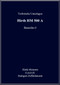 Hirth Motor HM 500 A  Aircraft Engine Technical  Manual  ( German Language )