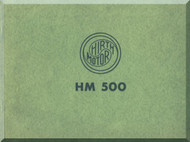 Hirth Motoren 500 A  Aircraft Engine Assembly Drawings  Manual  Durchsichtbild - Darstellung  ( German Language ) 1942