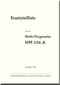 Hirth Motor HM 506 A  Aircraft Engine Parts  Manual  ( German Language  ) -  Ersatzeilliste