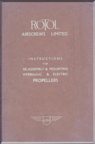 Rotol Aircraft Propellers Re-Assembly and Mounting Manual R31 - 1943