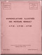 Renault Type 4P-O3, -O5 Aircraft Engine Parts Catalogue Manual ( French Language ) - 1949 (v