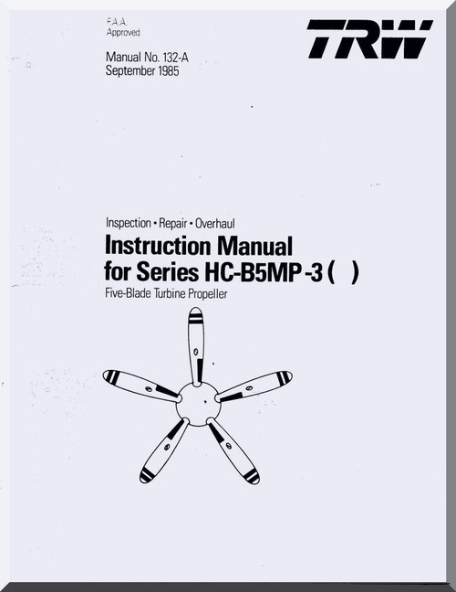 Hartzell Propeller  Instruction Manual for HC-B5MP-3()