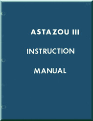 Turbomeca Astazou III Aircraft Engine  Instruction Training Manual ( English Language )  