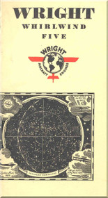 Wright Whirlwind Five Aircraft Engine Description  Manual  ( English Language )