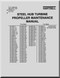 Hartzell Aircraft Propeller Steel Hub Turbine Maintenance Manual - 118F