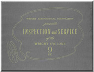 Wright R-1820 Cyclone 9 GC Aircraft Engine Inspection and Service Manual  ( English Language ) 
