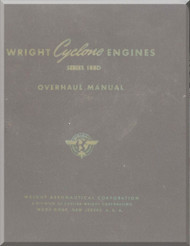 Wright Cyclone 18 BD Aircraft Engine Overhaul Manual