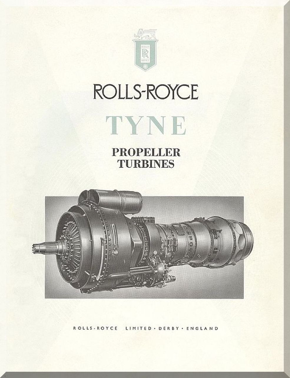 Rolls Royce Quot Tyne Quot Aircraft Engine Technical Brochure