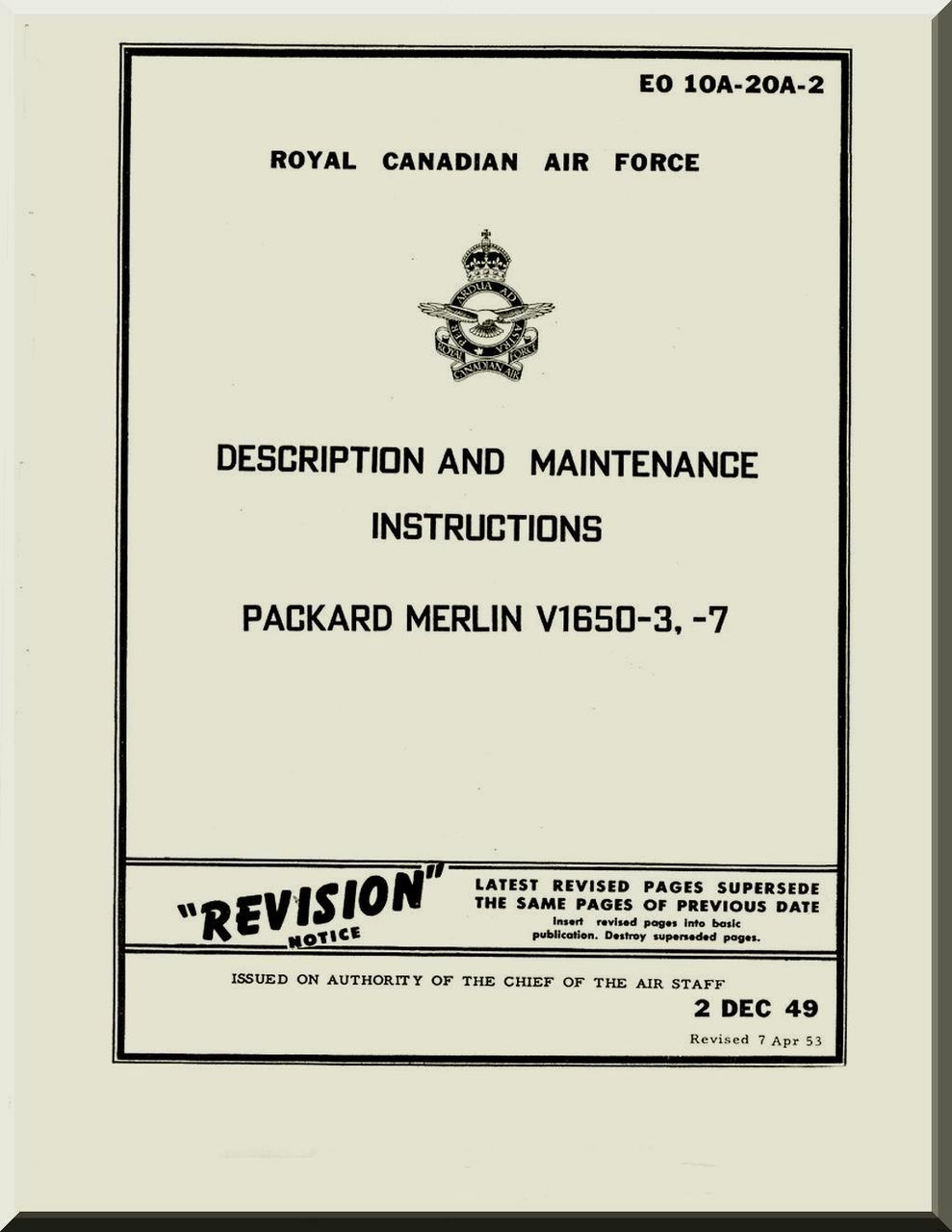 Rolls Royce Packard Merlin V1650 3 7 Aircraft Engine
