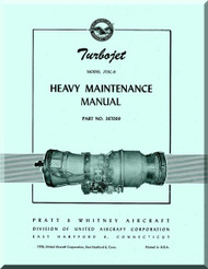 Pratt & Whitney JT3C-6 Aircraft Engine Maintenance Manual