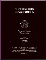 Pratt & Whitney R-1340  Aircraft Engine Operator Handbook  Manual