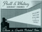 Pratt & Whitney R-1830 -43  Aircraft Engine Disassembly Inspection Reassembly  Manual