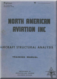 North American Aviation Aircraft Structural Analysis Manual  - 1944