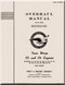 Pratt & Whitney R-1830 C3 C4 Aircraft Engine Overhaul Manual