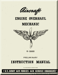 Pratt & Whitney R-2800  Aircraft Engine Preliminary Manual
