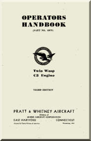 Pratt & Whitney R-2800 C3 Aircraft Engine Operators Manual