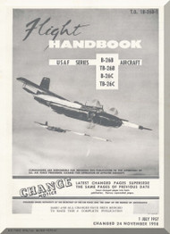 Douglas B-26 B, TB-26B , B-26C TB-26C Aircraft Handbook Flight Manual AN 01B-26B-1, 1957