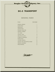 Douglas DC-3  Aircraft Assembly  Manual  , 1967