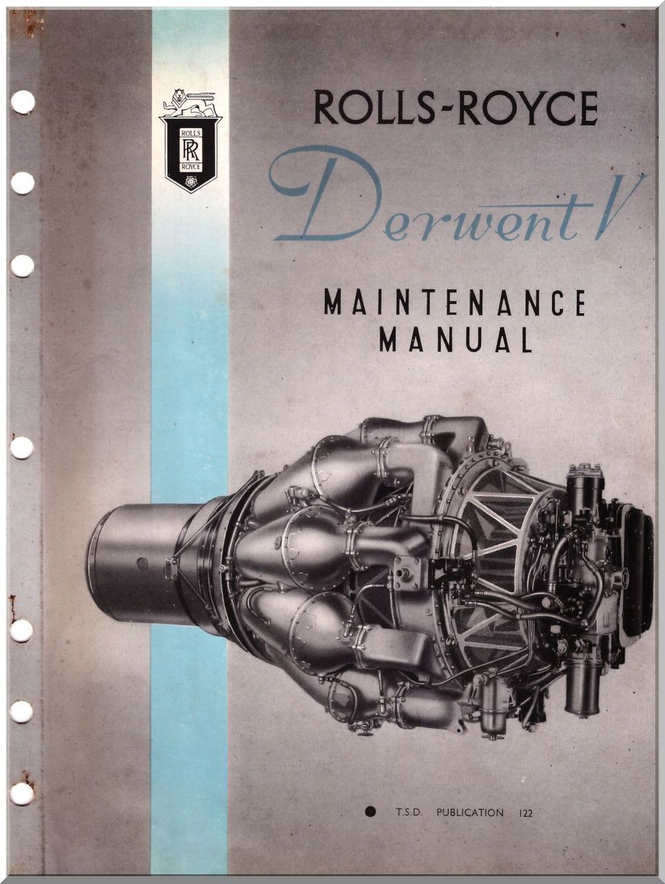 RollsRoyce Avon 520 Engine Maintenance Manual  eBay