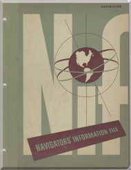 Navigators Information File Manual Aircraft - 1945