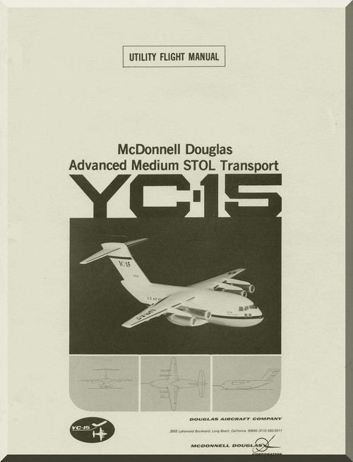 Mc Donnell Douglas YC-15 Aircraft Utility Flight Manual