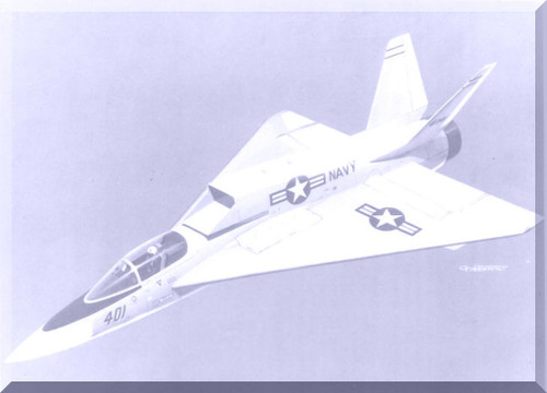 North American Aviation / Rockwell international 141-023Q Aircraft  Technical   Manual Report NASA Contract Report 166270 - Study of Aerodynamic Technology for Single Crusie Engine   V/ STOL Fighter / Attack Aircraft