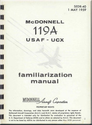 Mc Donnell Douglas 119 A Aircraft Familisation  Manual - 1959
