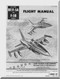 Northrop RF/ F-5 / F-5 B  Aircraft Flight Manual T.O. 1F-5A-1, 1971