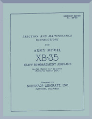 Northrop XB-35  Aircraft Maintenance Manual Report HB-20 