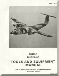 De Havilland DHC-5 Buffalo  Aircraft Tools Equipment  Manual  - 1-5-2T