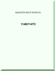 Aero Commander 114 B / 114 TC  Aircraft Maintenance  Manual, 1977 