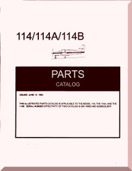 Aero Commander 114 A / 114 B  Aircraft Parts Catalog  Manual, 1994 