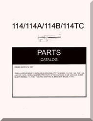 Aero Commander 114 A /  B / C Aircraft Parts Catalog  Manual, 1997 