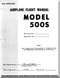 Aero Commander 500 S Aircraft Flight Manual - 1968