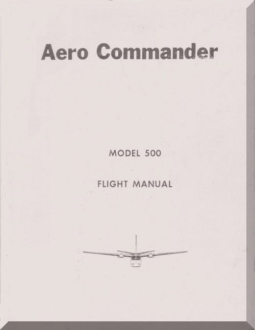 Aero Commander 500  Aircraft Flight Manual