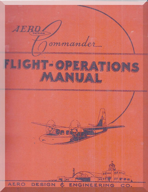 Aero Commander, 560  Aircraft Flight Manual