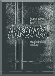 Aeronca 15  AC   Aircraft Parts Price List  Manual