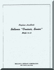Bellanca 14-13 Cruisair Senior Aircraft Handbook Manual