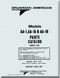 Grumman American AA-1, AA-1A & AA1B  Illustrated Parts Catalog , 1974