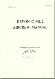 De Havilland Devon C. Mk 2 Aircraft Aircrew Manual